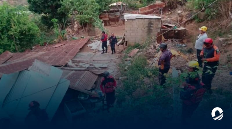 Vivienda sufrió un colapso total en comunidad de Anzoátegui