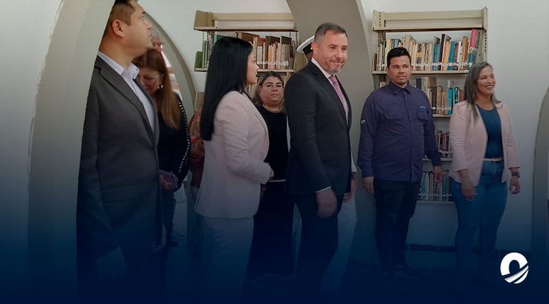 ANZOÁTEGUI | Gobernador Luis Marcano entregó trabajos de rehabilitación de la Biblioteca Pública Central de Barcelona