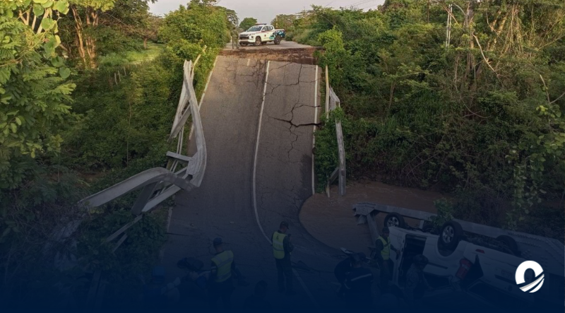 Nicolás Maduro ordenó investigar colapso del puente entre Falcón y Zulia
