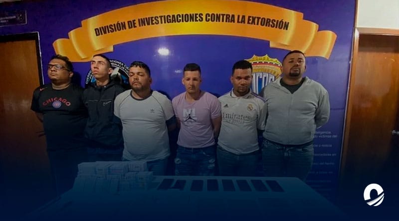 Detenidos seis presuntos extorsionadores en Miranda