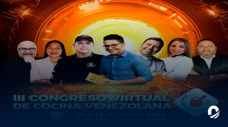 III congreso virtual de gastronomía venezolana se realizará el 17 y 18 de junio