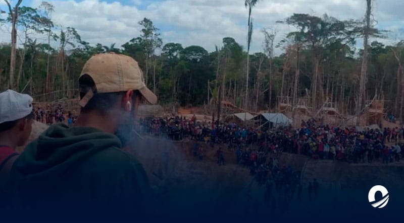 Autoridades iniciaron reforestación de la mina Bulla Loca en Bolívar