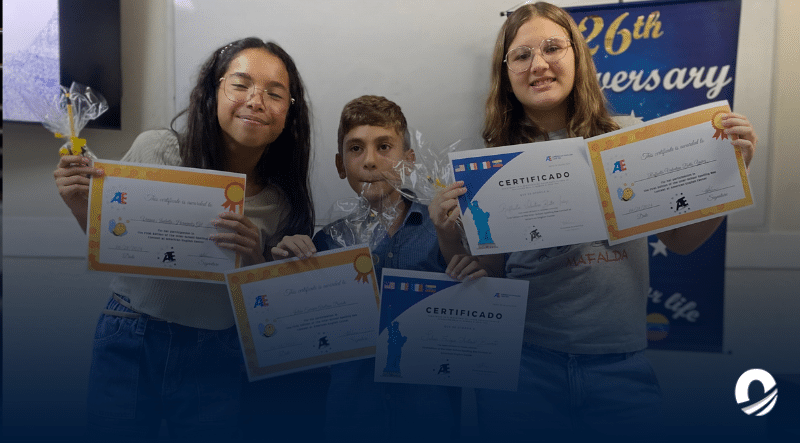 Sucre | American English Center realizó la final del “Spelling Bee”