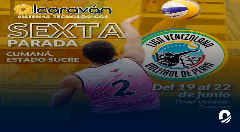 SUCRE | Cumaná albergará la 6° parada de la Liga de Voleibol de Playa