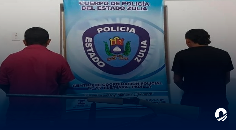 Padre e hijo fueron detenidos por amenazar a su vecina con una escopeta