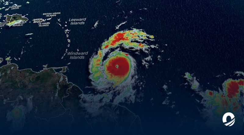 SUCRE | PC Sucre alertó sobre desplazamiento de huracán Beryl a costas venezolanas