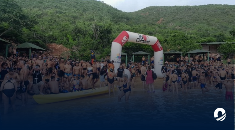 SUCRE | Más de 600 nadadores participaron en el campeonato de Aguas Abiertas Mochima 2024