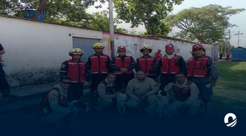 SUCRE | Equipo Canino de Intervención en Desastres K-SAR se desplegó en Cumanacoa