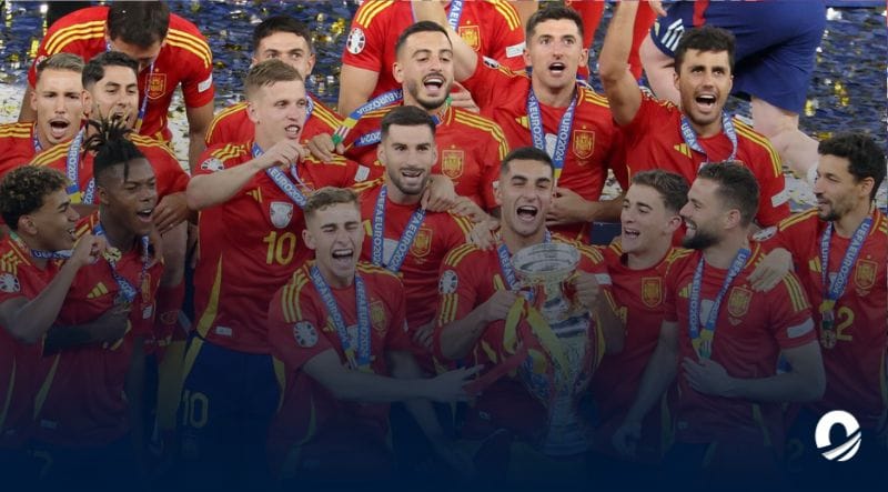 España conquistó la cuarta Eurocopa de su historia