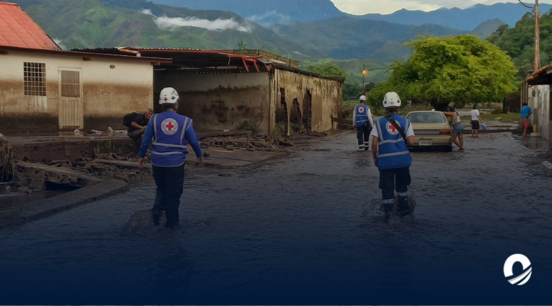 SUCRE | Cruz Roja Venezolana desplegó equipo de más de 80 voluntarios en Cumanacoa 
