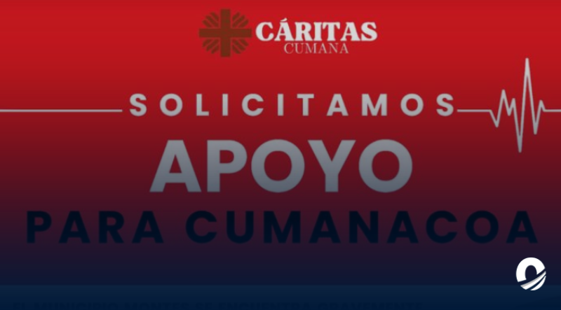 Sucre | Cáritas Cumaná abrió colecta de donativos para damnificados de las inundaciones en Cumanacoa