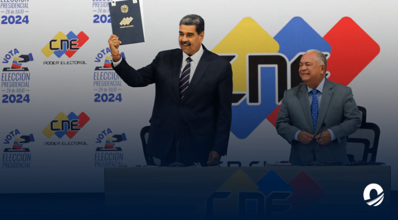 CNE proclamó oficialmente a Maduro como presidente electo de Venezuela periodo 2025-2031