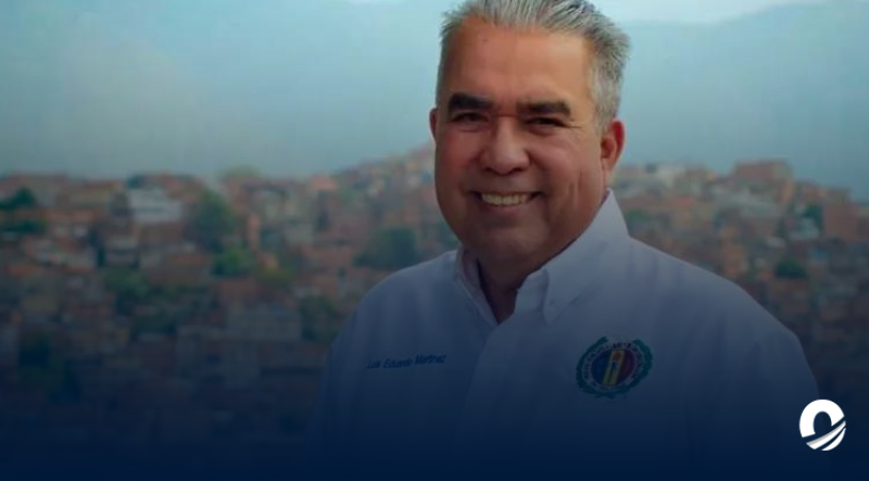 PERFIL | Luis Eduardo Martínez: Representamos el sentimiento popular de cambio en paz