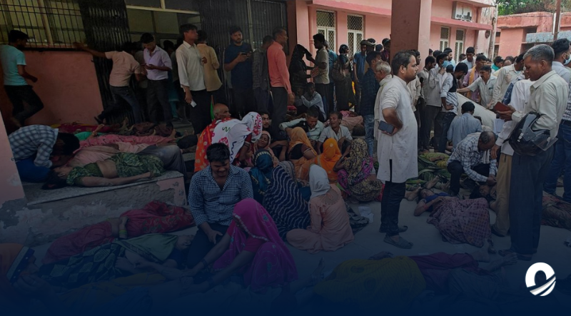 Estampida humana dejó más de 100 muertos en India