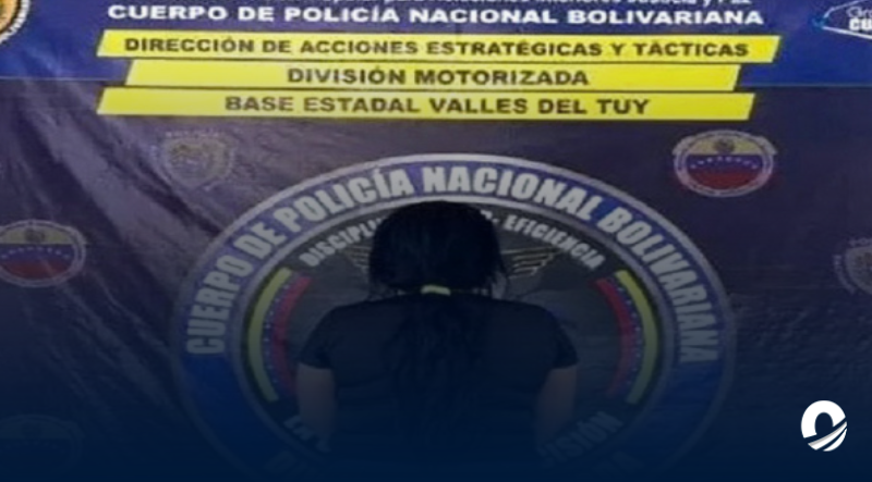 PNB detuvo a una mujer por escribir "libertad" con productos del Clap
