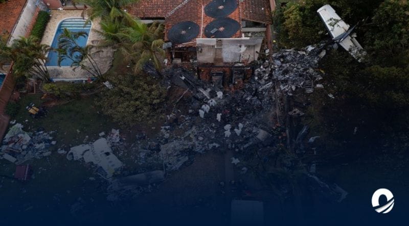 Tres venezolanos entre los 62 fallecidos por accidente aéreo en Brasil