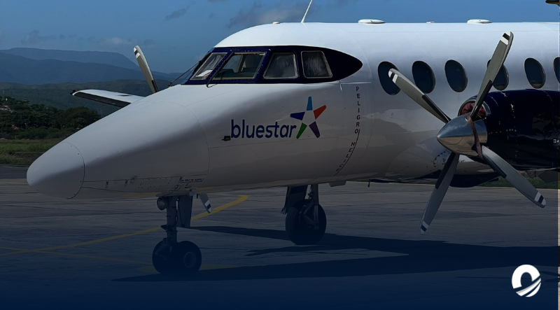 SUCRE | Aerolínea BlueStar iniciará ruta aérea Cumaná – Porlamar