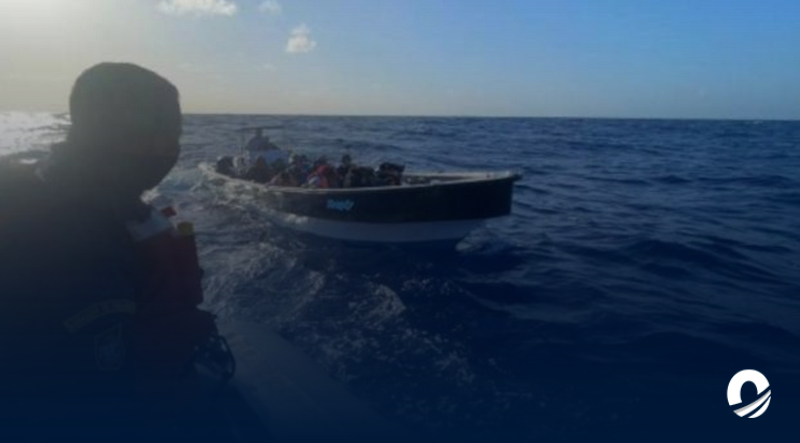 Cuatro migrantes venezolanos fueron rescatados en el Mar Caribe