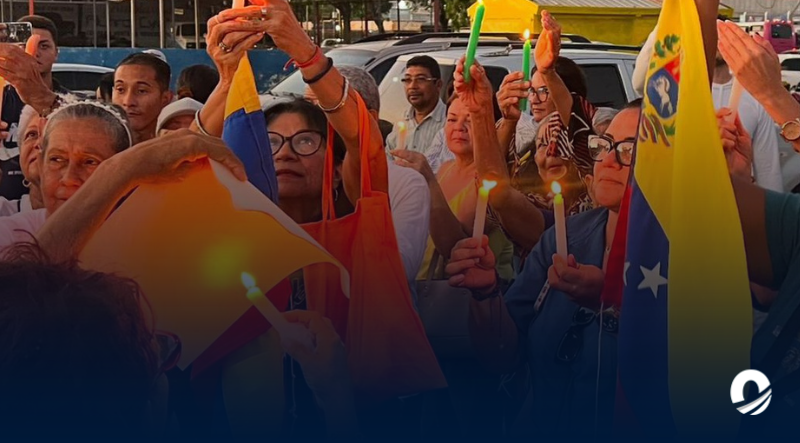 SUCRE | Sector opositor realizó una vigilia en la iglesia Virgen del Valle de Cumaná