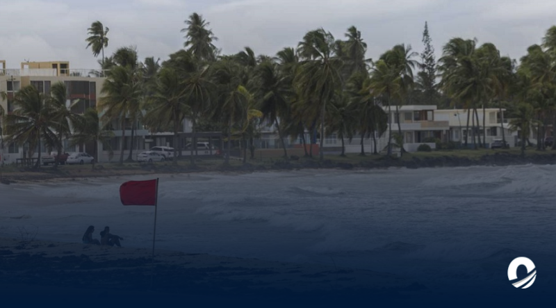 Puerto Rico fue declarado en emergencia tras el impacto de ciclón Ernesto