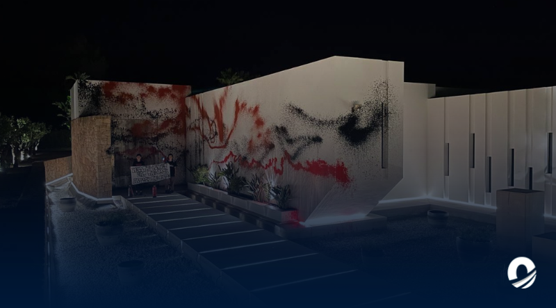 Activistas climáticos vandalizaron propiedad de Lionel Messi en Ibiza