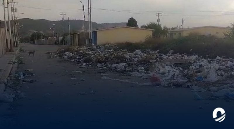 SUCRE | Residentes de Brisas del Peñón 2 denunciaron ausencia del servicio de aseo urbano