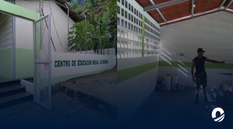 SUCRE |Recuperación de escuelas de Cumanacoa ha sido completado en un 71%
