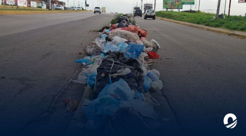 MONAGAS | Principales avenidas de Maturín amanecieron repletas de basura