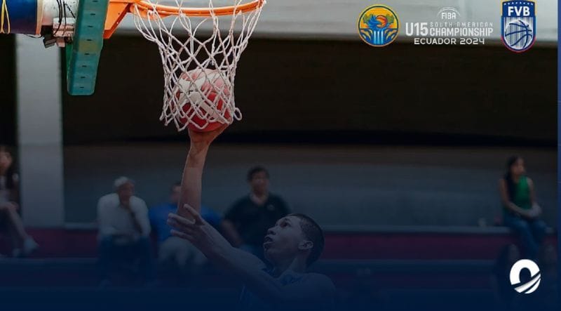 Venezuela derrotó 127-30 a Bolivia en arranque del Sudamericano U15 de Baloncesto Masculino