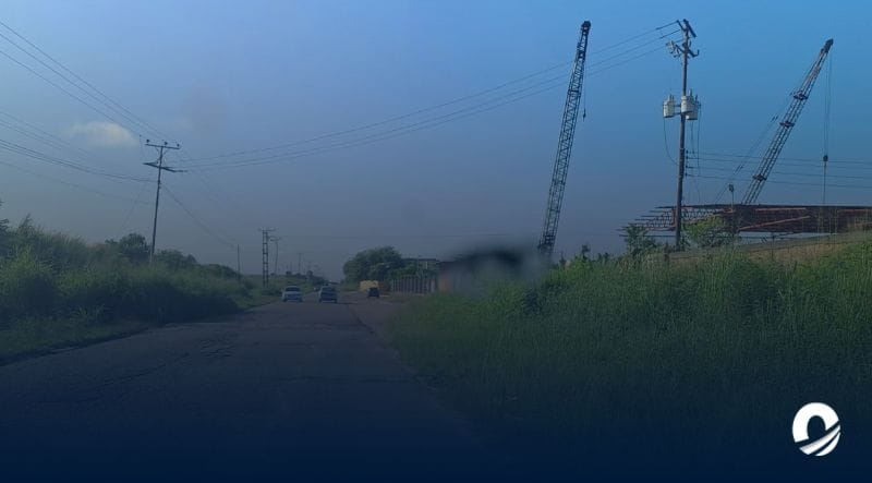 ANZOÁTEGUI | Residentes de la vía Las Mercedes de El Tigre reportaron socavación en un tramo de la carretera