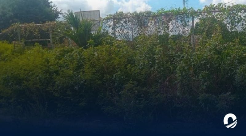 ANZOÁTEGUI | Residentes de Villa Hermosa exigieron la recuperación de la cancha de la zona