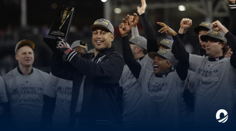 Giancarlo Stanton fue proclamado como MVP de la serie de campeonato
