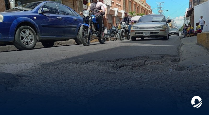 SUCRE | Conductores denunciaron mal estado de la vialidad en calles de Carúpano
