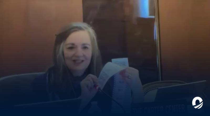 Centro Carter presentó ante la OEA las actas de las elecciones en Venezuela