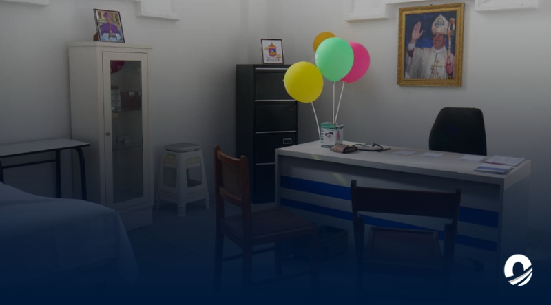 SUCRE | Consultorio médico "Mons. Jesús González de Zárate" fue inaugurado en la Basílica Menor de Santa Inés