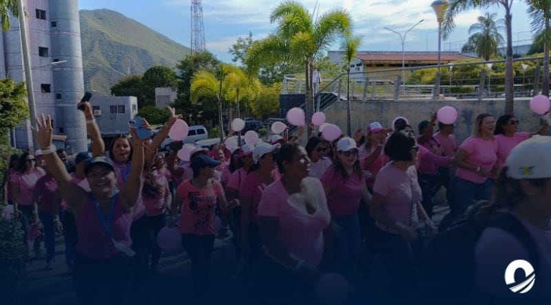 NUEVA ESPARTA | Gobernación realizó caminata por cierre del Mes Rosa