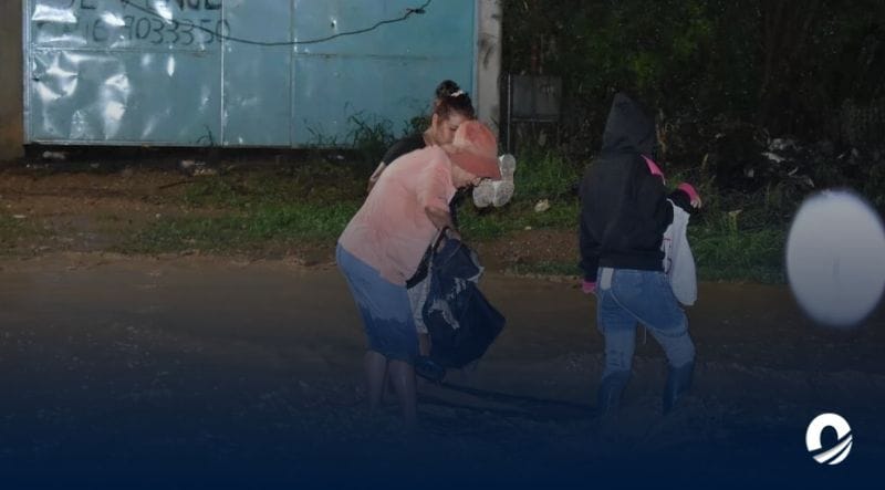 Fuertes precipitaciones dejaron un muerto e inundaciones en Lara