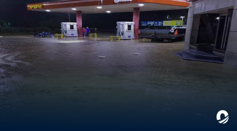 Fuertes preocupaciones ocasionaron severas anegaciones en Carabobo y Falcón