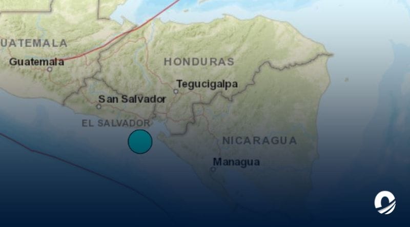 El Salvador registró un sismo de 5,6 de magnitud
