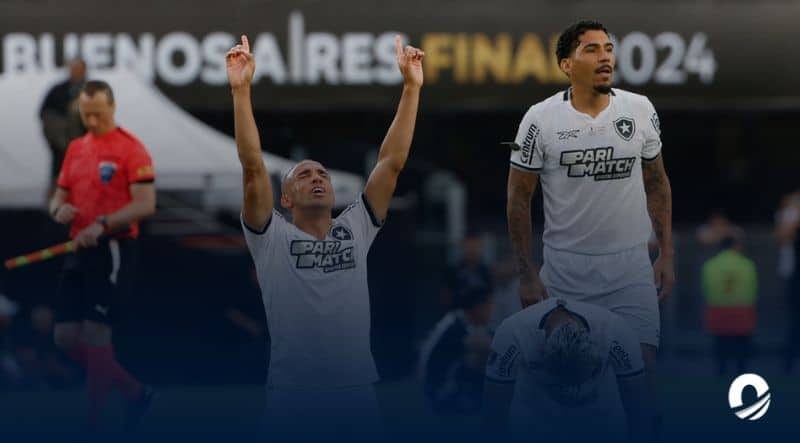 Jefferson Savarino se coronó campeón de la Copa Libertadores con Botafogo