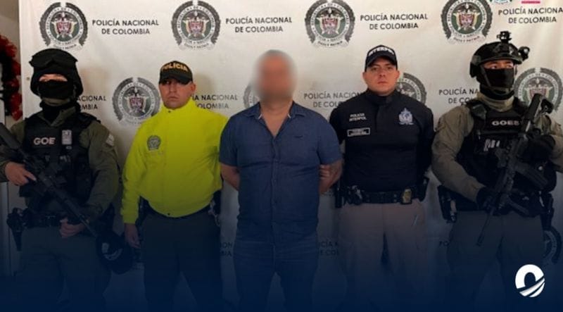 Detenido en Colombia presunto tercero al mando del Tren de Aragua