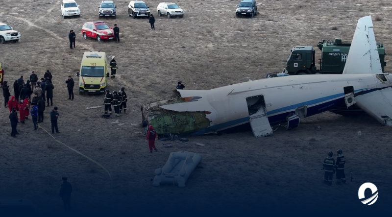 Accidente de avión dejó 38 fallecidos en Kazajstán