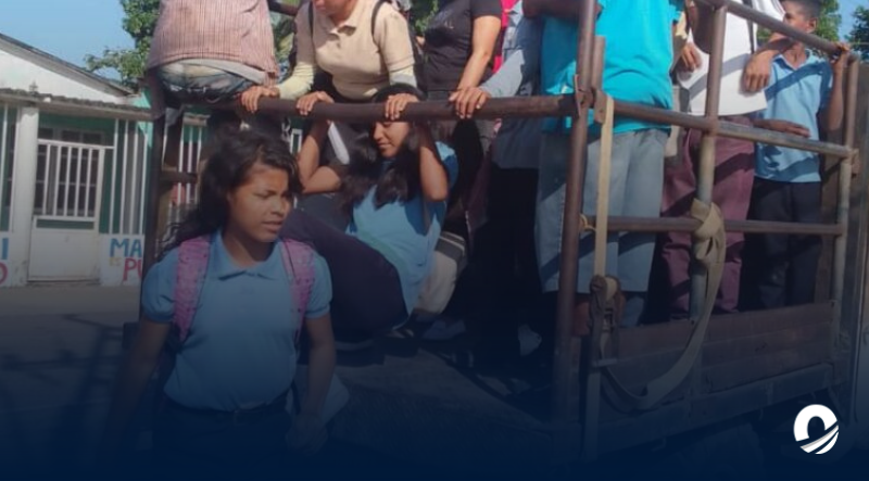 MONAGAS | Residentes de Taguaya exigieron transporte escolar para los jóvenes
