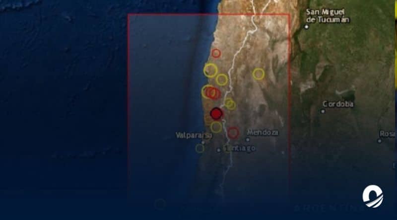 Chile registró un fuerte sismo de 6,1 de magnitud