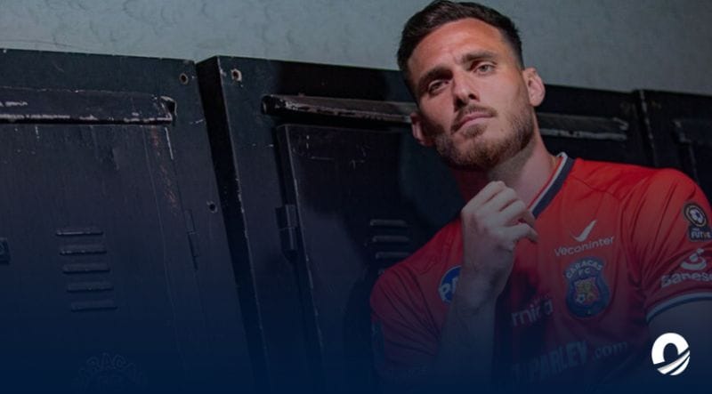 Luis Mago fue presentado como el nuevo jugador del Caracas F.C