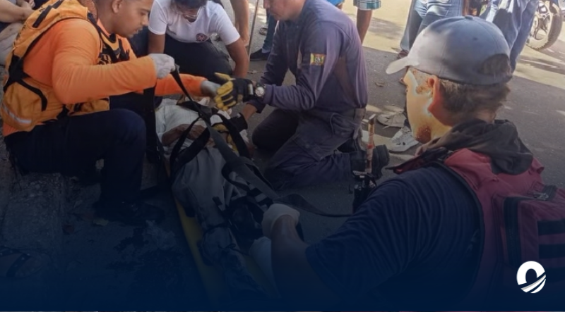 Dos adultos mayores fueron brutalmente arrollados en Aragua