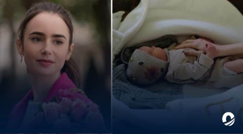 Lily Collins se convirtió en mamá a través de una madre sustituta