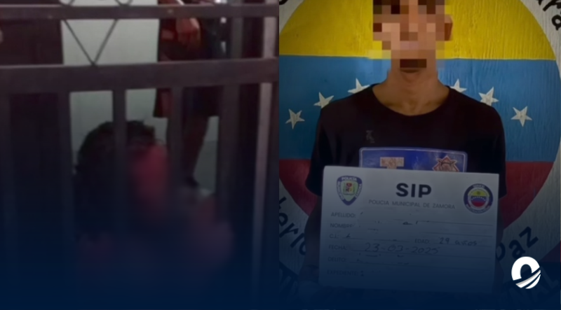 Hombre fue detenido por agredir y apuñalar a una mujer en Guatire