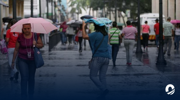 Inameh prevé lluvias y descargas eléctricas en varias regiones del país