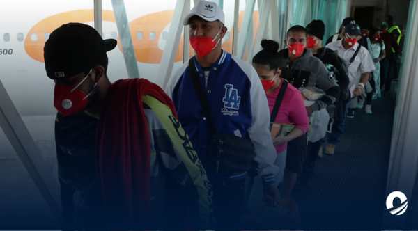 Nuevo vuelo de repatriación aterrizó en Venezuela: Ya son más de tres mil deportados